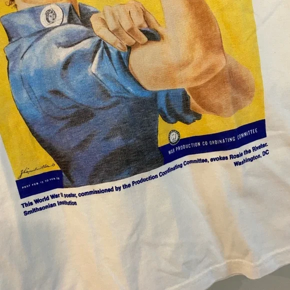 ‼️SOLD‼️Rosie the riveter Smithsonian edition tee - Picture 2 of 4